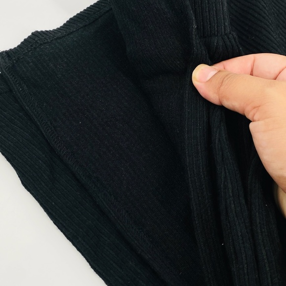 Pre-Owned Time and Tru Ribbed Sweater & Skirt black Combo Size XXL (20) - Picture 5 of 7